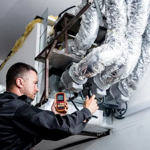 service dejar energie image service Vérification de réseaux de ventilation.