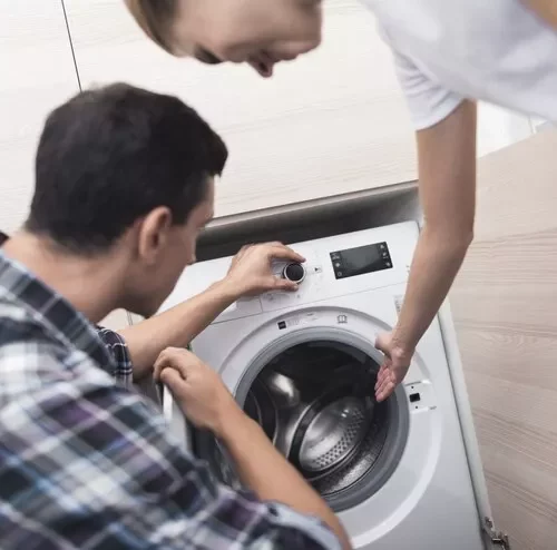 service dejar energie image service mise en service conforme de machine à laver avec raccordement plomberie